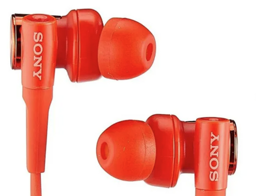 Наушники-вкладыши гарнитура Sony MDR-XB55AP Red