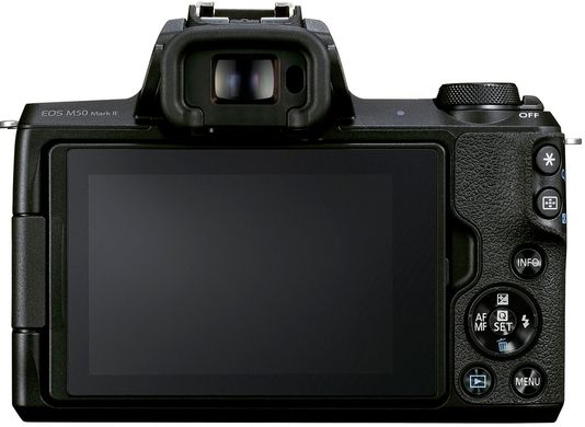 Фотоаппарат CANON EOS M50 Mark II + 15-45 мм f/3.5-6.3 IS STM + SB130 + 16GB SD(4728C058)