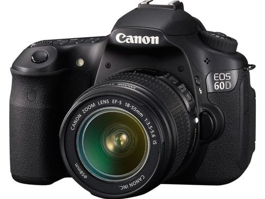 Фотокамера цифровая зеркальная Canon EOS 60D + объектив 18-55 IS (4460B191)