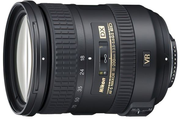 Объектив Nikon AF-S DX 18-200 mm f/3.5-5.6G VR ED II (JAA813DA)