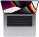 Ноутбук APPLE MacBook Pro 16" M1 PRO 32/512GB Custom 2021 (Z14V000RA) Space Gray