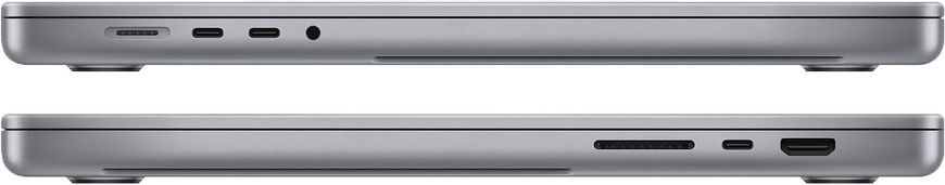 Ноутбук APPLE MacBook Pro 16" M1 PRO 32/512GB Custom 2021 (Z14V000RA) Space Gray