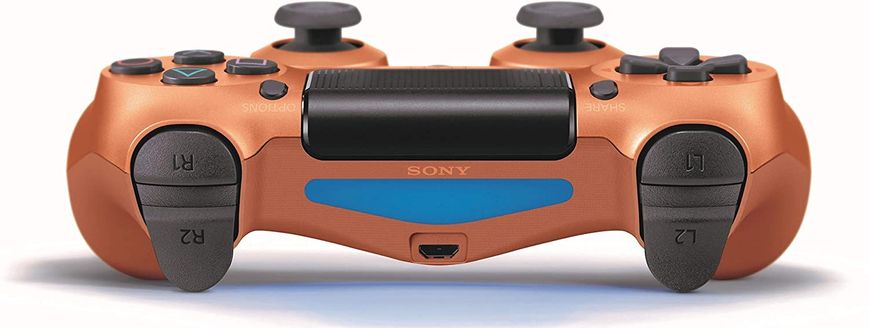 Беспроводной контроллер Sony Dualshock 4 V2 Metalic Cooper для PS4 (9766612) медный