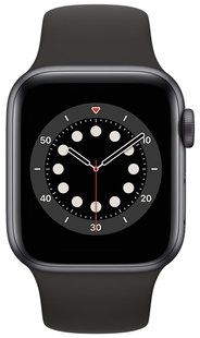 Смарт-годинник Apple Watch Series 6 GPS 40mm Space Gray Aluminium Case with Black Sport Band Regular