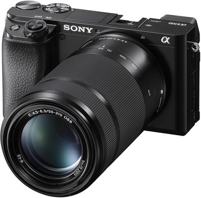 Фотоаппарат Sony Alpha a6100 + 16-50 + 55-210 Black (ILCE6100YB.CEC)