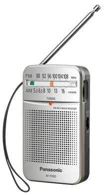Портативный радиоприемник Panasonic RF-P50 (RF-P50DEG-S)