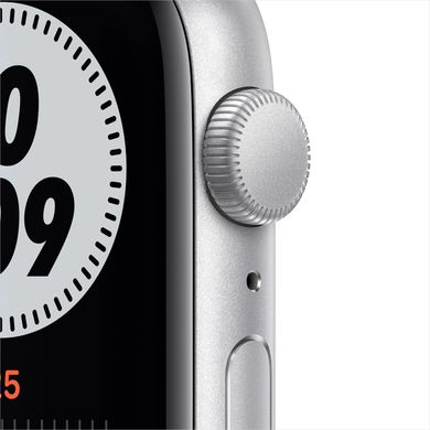 Смарт-часы Apple Watch Nike SE GPS 44mm Silver Aluminium Case with Pure Platinum/Black Nike Sport Band Regular