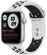 Смарт-годинник Apple Watch Nike SE GPS 44mm Silver Aluminium Case with Pure Platinum/Black Nike Sport Band Regular