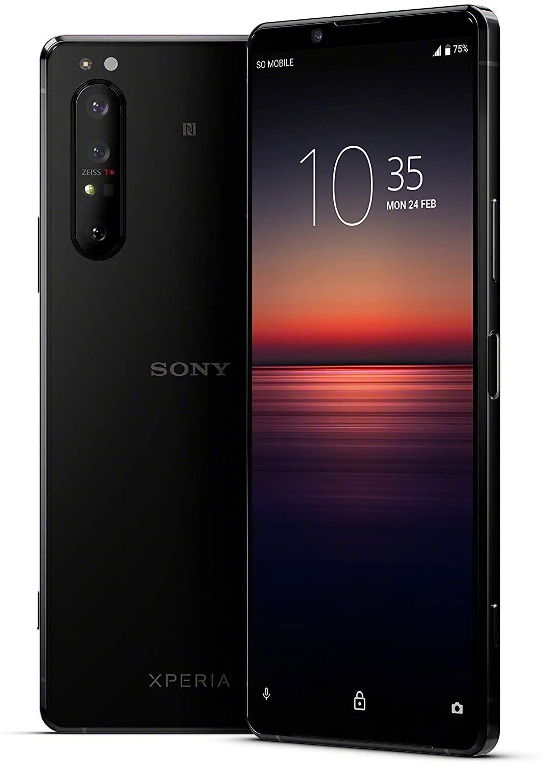 Смартфон Sony Xperia 1 II XQ-AT51 8/256GB Black | Кредит и рассрочка |  Hi-Res Store