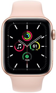 Смарт-годинник Apple Watch SE GPS 44mm Gold Aluminium Case with Pink Sand Sport Band Regular