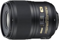 Объектив Nikon AF-S 60 mm f/2.8G ED Micro (JAA632DB)