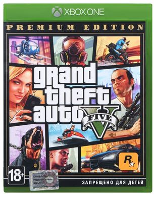 Игра Grand Theft Auto V Premium Online Edition (Xbox One, Русская версия)