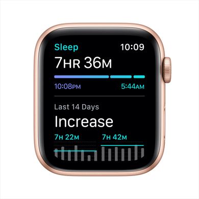 Смарт-годинник Apple Watch SE GPS 44mm Gold Aluminium Case with Pink Sand Sport Band Regular