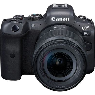 Фотоаппарат CANON EOS R6 + RF 24-105 f/4-7,1 STM + RF 50 f/1.8 STM (4082C046RF50)