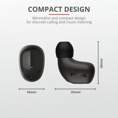 Наушники Trust Nika Compact True Wireless Mic