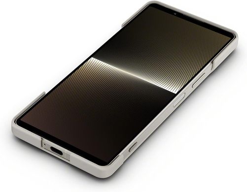 Стильний чохол-підставка для Xperia 1 V Platinum Grey (XQZ-CBDQ)