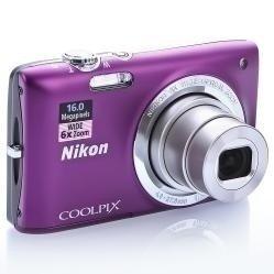 Фотокамера цифровая Nikon COOLPIX S2700 Purple + case (VNA304KV01)