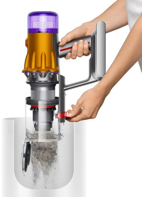 Вертикальний + ручний пилосос (2в1) Dyson V12 Detect Slim Absolute Nickel (448884-01)