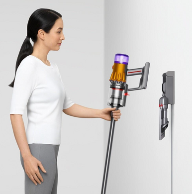 Вертикальний + ручний пилосос (2в1) Dyson V12 Detect Slim Absolute Nickel (448884-01)