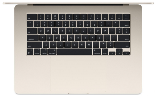 Ноутбук Apple MacBook Air 15" M3 2024, 512GB/16GB Starlight (MXD33)