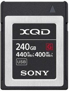 Карта памяти Sony 240GB XQD G Series R440MB/s W400MB/s (QDG240F)