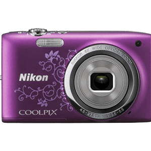 Фотокамера цифровая Nikon COOLPIX S2700 Purple Lineart + case (VNA305KV01)