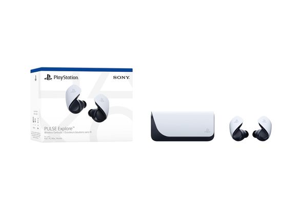 Навушники TWS Sony PULSE Explore (Black/White) (1000039787)