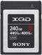 Карта памяти Sony 240GB XQD G Series R440MB/s W400MB/s (QDG240F)