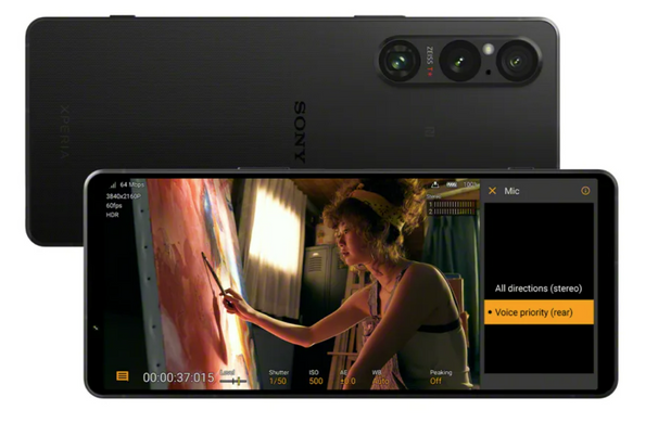 Смартфон Sony Xperia 1 V 12/512Gb Black