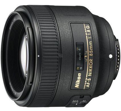 Обєктив Nikon AF-S 85 мм f/1.8G (JAA341DA)