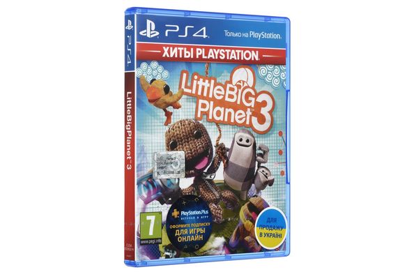 Гра LittleBigPlanet 3 (PS4, Українська версія)