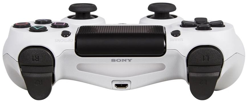 Беспроводной геймпад Dualshock 4 V2 White для PS4 (9894759)