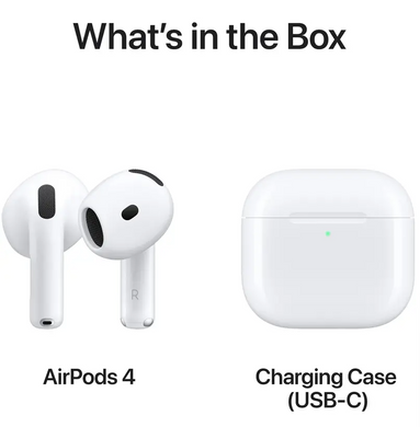 Наушники Apple AirPods 4, 2024 (MXP63)