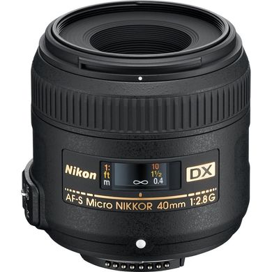 Объектив Nikon AF-S DX 40 mm f/2.8G Micro (JAA638DA)