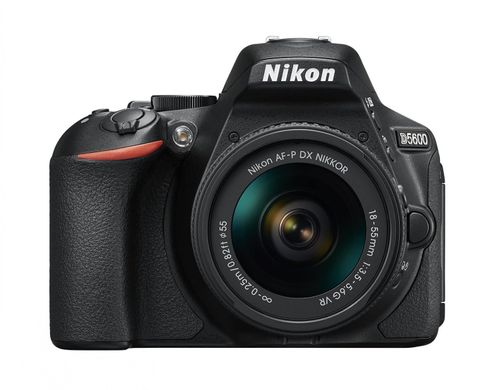 Фотоаппарат NIKON D5600 AF-P 18-55 VR Black (VBA500K001)