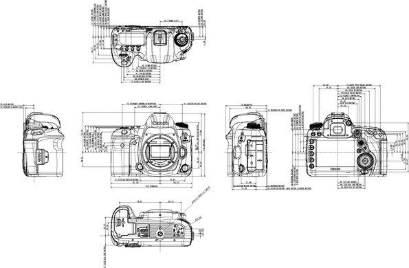 Фотоапарат CANON EOS 5D Mark IV Body (1483C027)