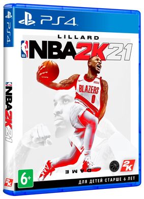 Игра NBA 2K21 (PS4, Английский язык)