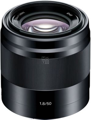 Об'єктив Sony E 50 мм f/1.8 OSS Black (SEL50F18B.AE)