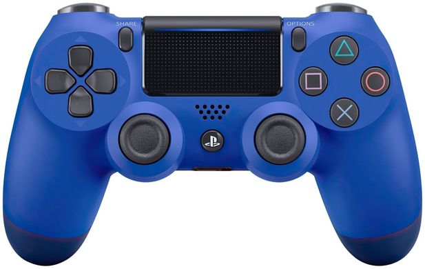 Беспроводной геймпад Dualshock 4 V2 Wave Blue для PS4 (9894155)