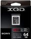 Карта пам'яті Sony 64GB XQD G Series R440MB / s W400MB / s (QDG64F.SYM)