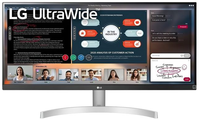 Монитор 29" LG UltraWide 29WN600-W