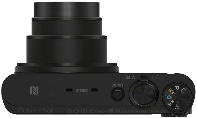 Фотоаппарат Sony DSC-WX350, Black