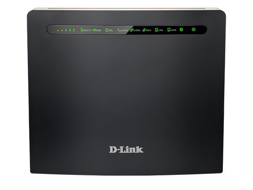 Маршрутизатор D-Link DWR-980 AC1200, 4G/LTE 1xMiniSIM, 1xGE WAN , 4xGE LAN, 1xADSL/VDSL RJ11, 2xFXS (DWR-980)