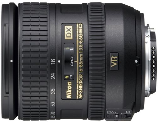 Объектив Nikon AF-S DX 16-85 mm f/3.5-5.6G ED VR (JAA800DA)