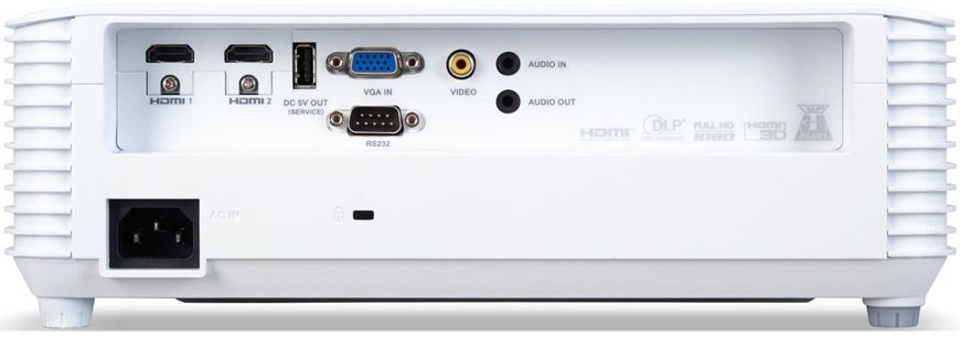 Проектор для домашнего кинотеатра Acer H6523BDP (DLP, FHD, 3500 lm)