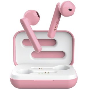 Наушники Trust Primo Touch True Wireless Mic Pink