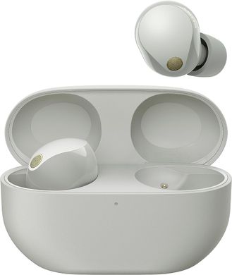 Навушники Sony WF-1000XM5, срібний колір