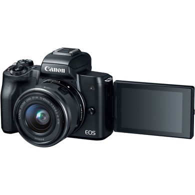 Фотоапарат CANON EOS M50 + 15-45mm IS STM Black (2680C060)
