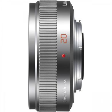 Об&#039;єктив Panasonic Lumix G 20 mm f/1.7 II ASPH. Silver (H-H020AE-S)