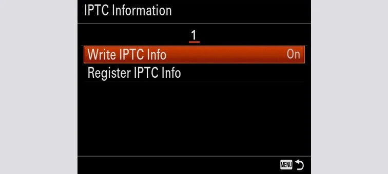 Поддержка данных IPTC